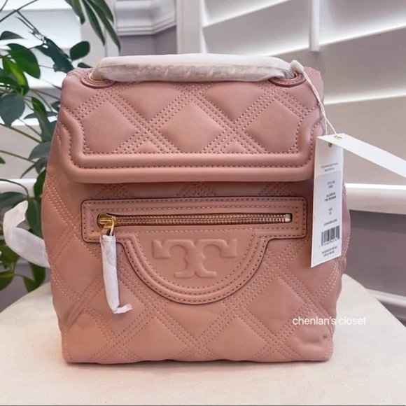 🌸NeW! Tory Burch Soft Fleming Mini Backpack - Picture 6 of 14